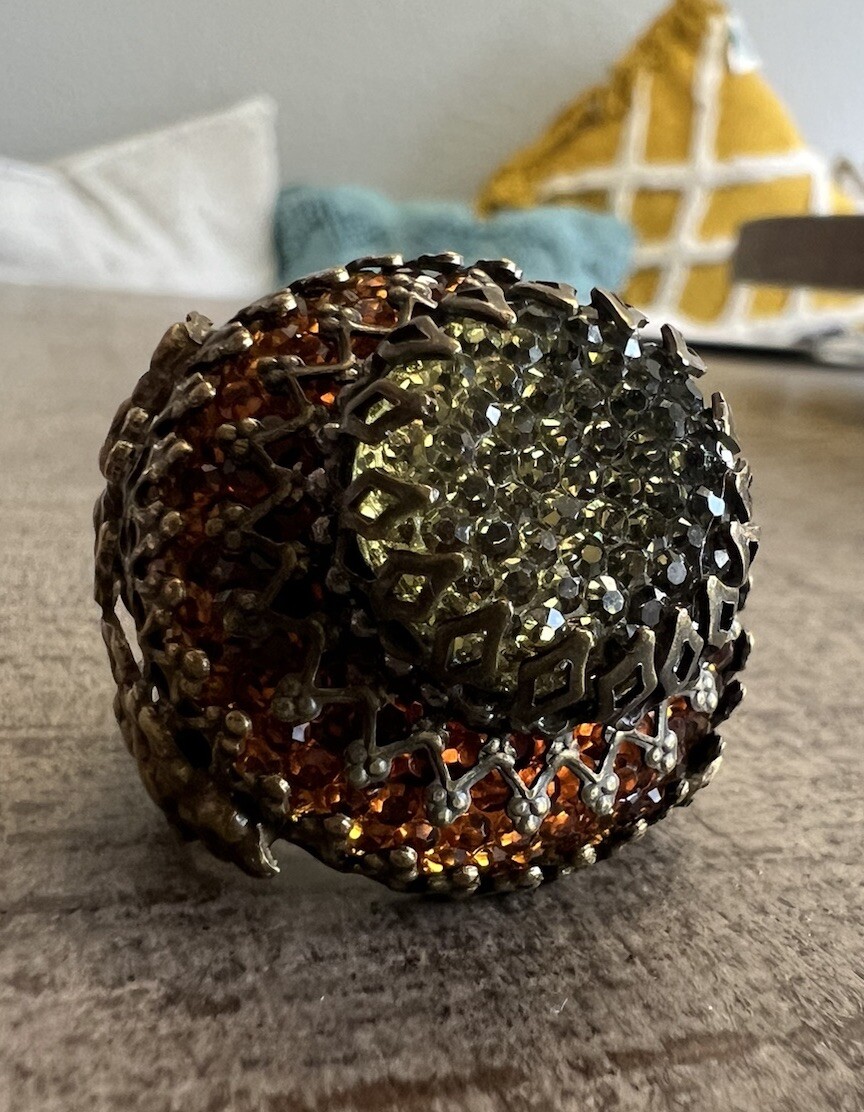 Sweet Romance Opulent Adjustable Ring Sparkling R… - image 4