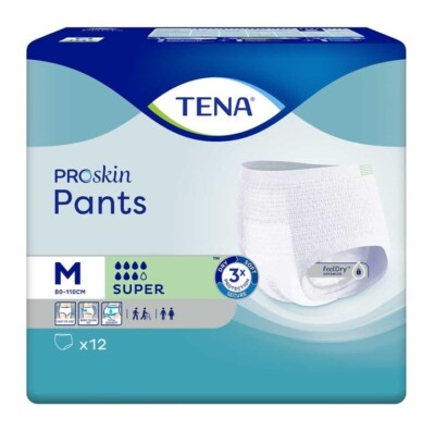 TENA PANTS super Medium Einweghose 4x12 ST