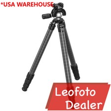 Leofoto SA-404CLX MH-60X Tripod with BallHead Arca Picatinny Lever-Release Clamp