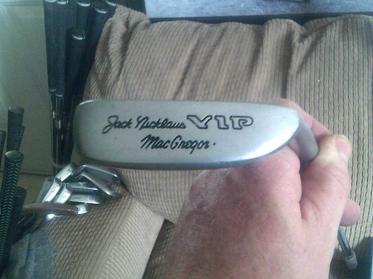 Vintage Macgregor Nicklaus VIP Putter.. Late 70's . Original Grip