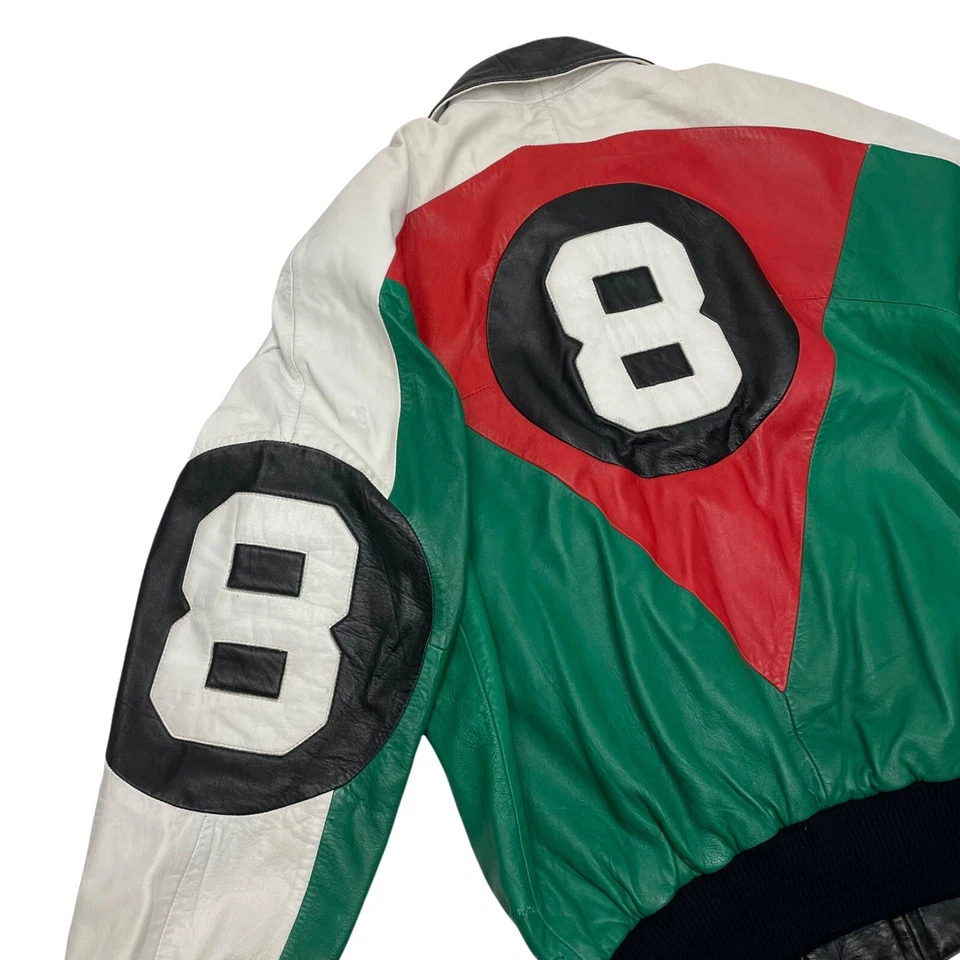 Vintage Michael Hoban 8 Ball Jacket Original North Beach Hobo USA Seinfield Mens - Image 4 of 4