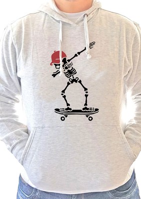 felpa scheletro bambino