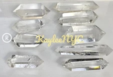 Wholesale Lot 1 Lb Natural Clear Quartz Double Terminated Point Crystal Healing