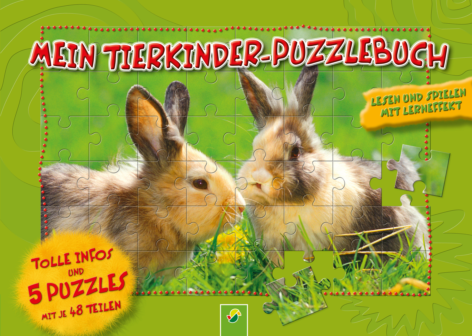 Thumbnail - Unbekannt. / Mein Tierkinder-puzzlebuch Für Kinder Ab 6 Jahren