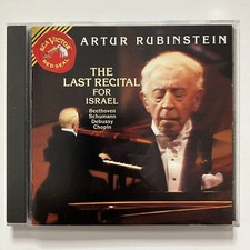Arthur Rubinstein The Last Recital For Israel CD