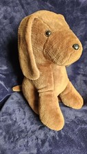 Vintage Plush Dachshund Brown Dog 15"