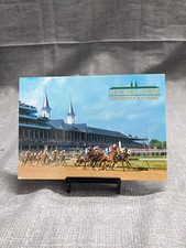 Churchill Downs Kentucky Derby Horse Racing Postcard Vintage 2001