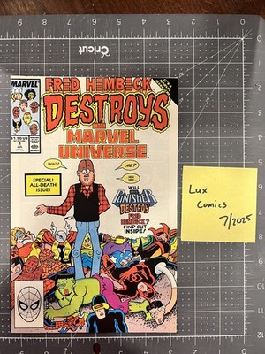 Fred Hembeck Destroys the Marvel Universe #1 (Marvel Comics July 1989)