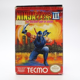Ninja Gaiden 3: The Ancient Ship Of Doom (NES) CIB - Authentic Good Condition