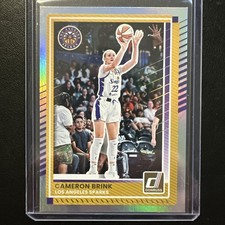 2025 Panini Donruss WNBA #2 CAMERON BRINK Silver Holo Foil Los Angeles Sparks