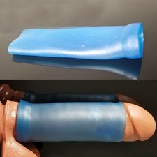 5.5 in silicone sleeve Penis stretcher pump ADS enlargement anti-turtle jelqing