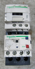 SCHNEIDER ELECTRIC LC1D09 CONTACTOR W/ LRD12 OVERLOAD RELAY 600 VAC