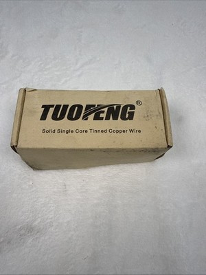 TUOFENG 22 AWG Wire Solid Core Hookup Wire, 6 Different Colored Breadboard Wi...