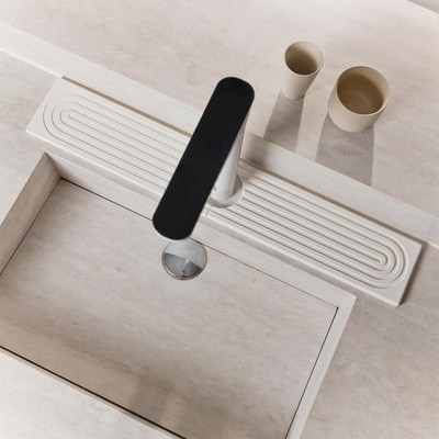 Nookawoo Stone Faucet Mat for Kitchen Sink, Quick Drying Mats, Water Absorbing G