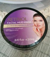 Dead Sea Colletion Retinol Facial Mud Mask wiht dead Sea Mineral - retinol 250ml