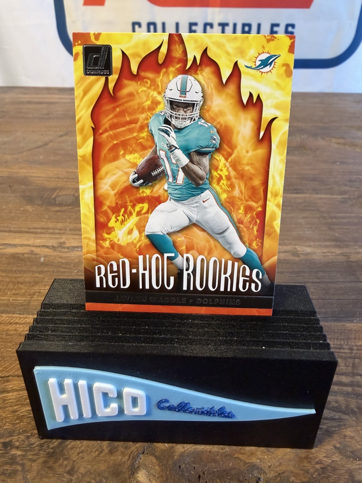 2021 Donruss Red Hot Rookies Jaylen Waddle #RHR-JWA