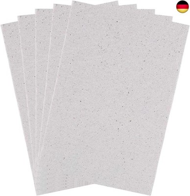 5pcs Mica Disc 15×12cm Microwave Mica Plate Repair Part Universal Mica Sheet