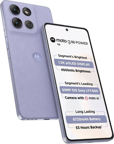 MOTOROLA G86 Power 5G (Cosmic Sky 128GB 8GB RAM) Dimensity 7400 Global Version. - Picture 2 of 14