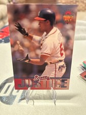 David Justice Dave 1994 Donruss Triple Play #45! 2 Card Min! Read Desc!