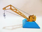 DINKY 752 'GOODS YARD CRANE'. BLUE/YELLOW. VINTAGE. COMPLETE. ORIGINAL