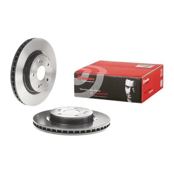 2X Brembo Bremsscheiben 294Mm InnenbelÜFtet Vorne Passend FÜR-image