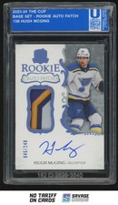 2023-24 Upper Deck The Cup Rookie Auto Patch Hugh McGing /249 #158 St. Louis