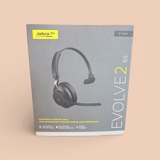 Jabra Evolve2 65 UC Wireless Headset ,Mono, Black – Wireless
