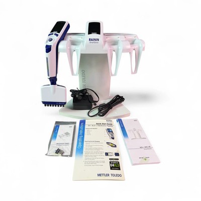 Rainin E4 XLS 8-Channel Electronic Pipette 20-300µL LTS w/ SmartStand