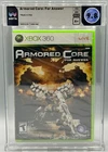 Armored Core for Answer Microsoft Xbox 360 Sealed New WATA 9.8 A+ Graded Ubisoft