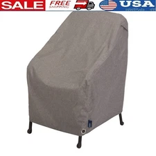 Waterproof Outdoor Patio Chair Cover Durable Protection Air Vents Secure Fit New