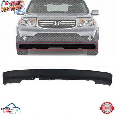 NEW FRONT LOWER VALANCE PANEL TEXTURED BLACK FOR 2012-2015 HONDA PILOT HO1095117