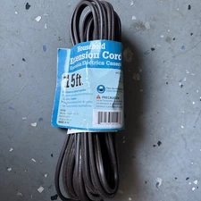 Walmart  15FT 16AWG 2 Prong Brown Indoor Extension Cord - NEW 13amp 125 Volts