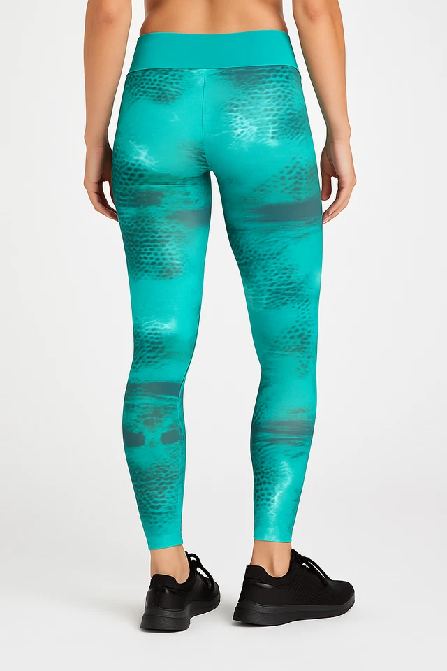 Adidas Women's SEPA Gym Tight Legging / Green / RRP £60 - Image 4 of 4