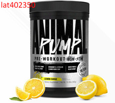 Pump Non Stim Pre Workout Powder Lemon Surge 20 Servings Caffeine Free