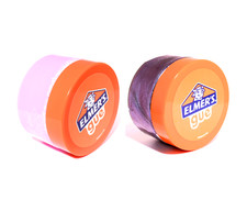 Elmer s Gue 2 pack Lot Premade Slime 4oz Fruity Slushie Cosmic Shimmer NEW