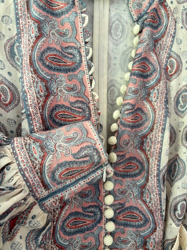Zimmermann Vitali button up dress. UK size 8. RRP £625