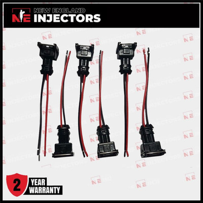 Set of 6 Bosch Fuel Injector Connector Fits 82-91 0280150126 BMW 325 2.7L