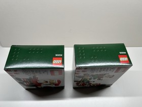 LEGO Holiday  Santa Claus 40206  and Christmas Elves 40205 Brand New / Sealed