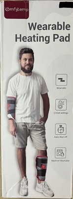 **Open Box- Comfytemp Wearable Heating Pad for Knee Leg Pain Cramps Relief (S/M)