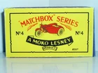 Replica B5 type box for Moko Lesney Matchbox 4c Triumph Motorcycle & Sidecar