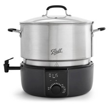 Ball EasyCanner Electric Water Bath Canner, Multicooker and Steamer, 21 qt