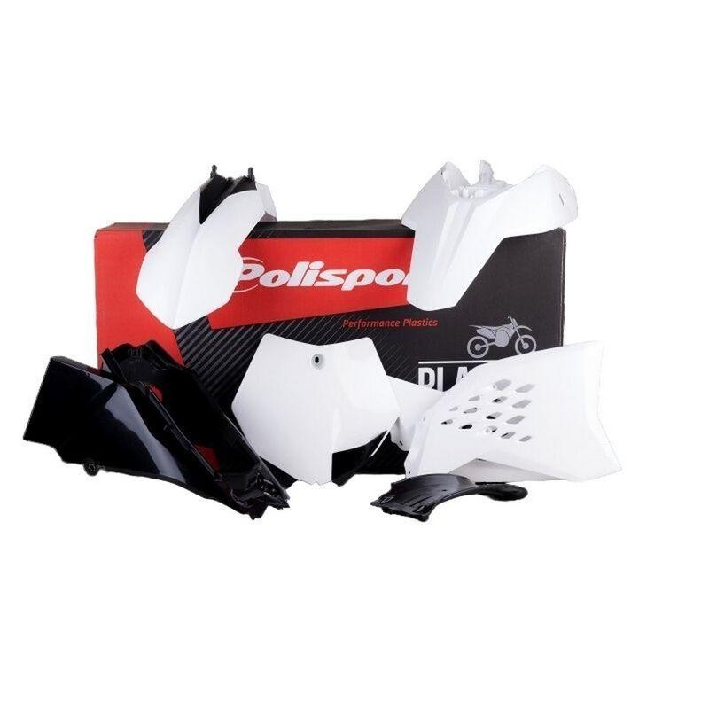 Plastic Kit Fits Ktm Sx 65 12-15 Black-White