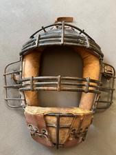 D&M USA rzadka vintage Bill Dickey Yankees Catchers Maska z osłoną przeciwsłoneczną Model #350