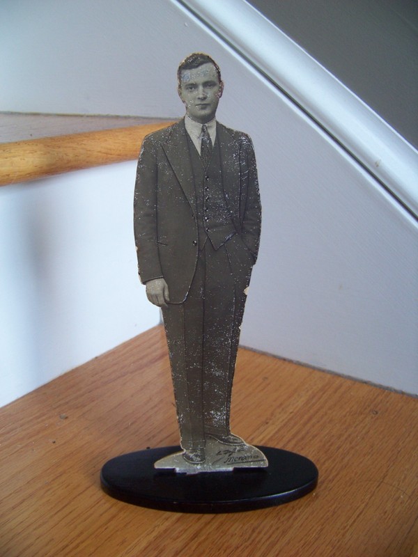 E. Joffe Merano Voigtlander Wooden Cut Out Billy Papa Moman Marnan Mormon