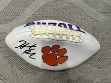 HUNTER RENFROW AUTOGRAPHED CLEMSON FOOTBALL!!
