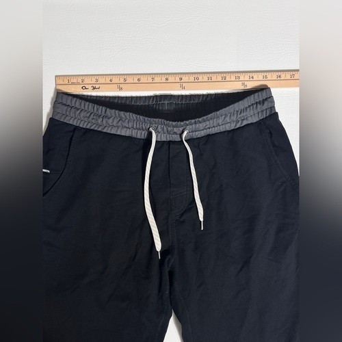 Vuori Balboa Jogger Sweatpants Size Large Men’s Drawstring Black Grey - Picture 7 of 10