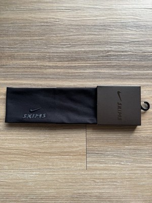 Nike x Skims Black Headband Kim Kardashian Brand New 100