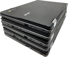 Set of Five Acer Chromebook Spin 11 R751T 2-in-1 w/Charger [Used / Tested]