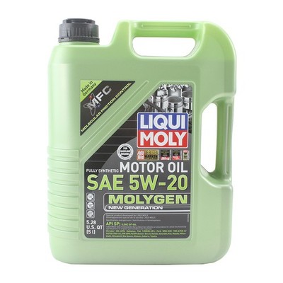 Liqui Moly 22152 Engine Motor Oil - Molygen New Generation 5W-20 (5 L)