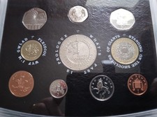 .Royal Mint 2000 Proof Coin Year Set Great Britain No Case Or COA